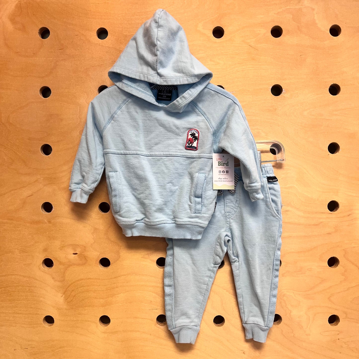 Blue Palms Patch Hooded Jacket/Joggers
