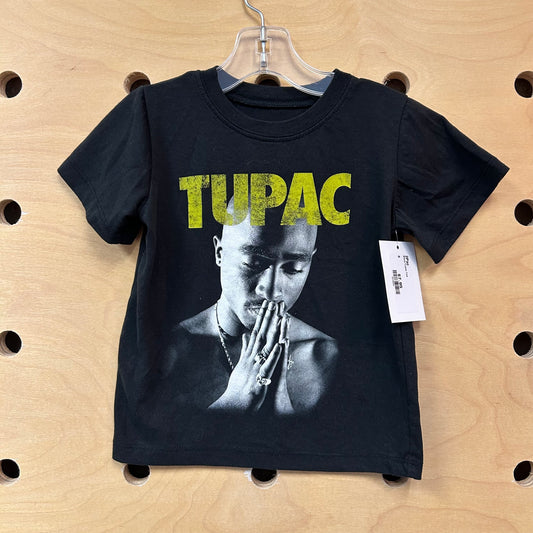 Black Tupac Tee