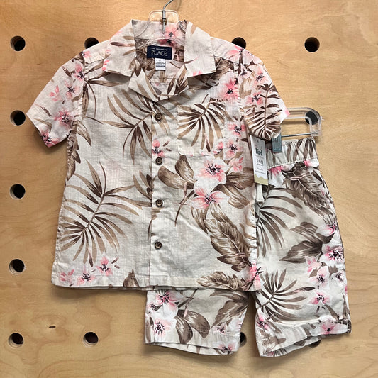 Cream Plumeria Outfit