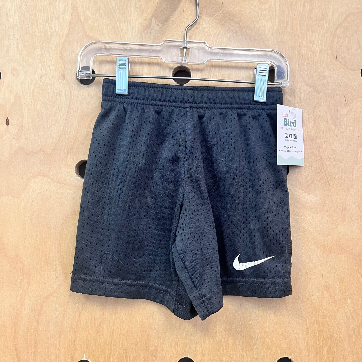Black Breathable Active Shorts