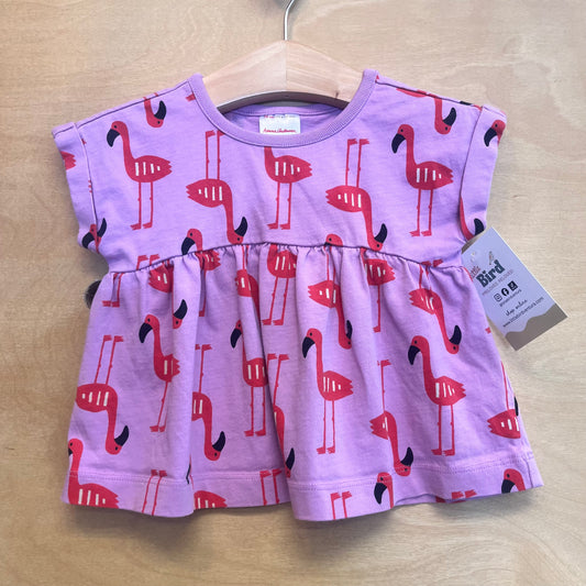 Pink Flamingo Cotton Top