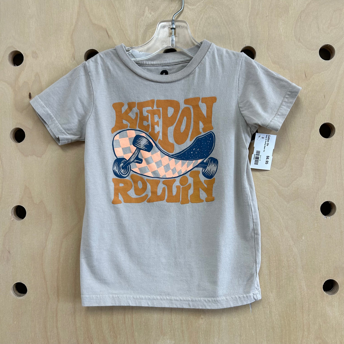 Keep On Rolling Skate Tee
