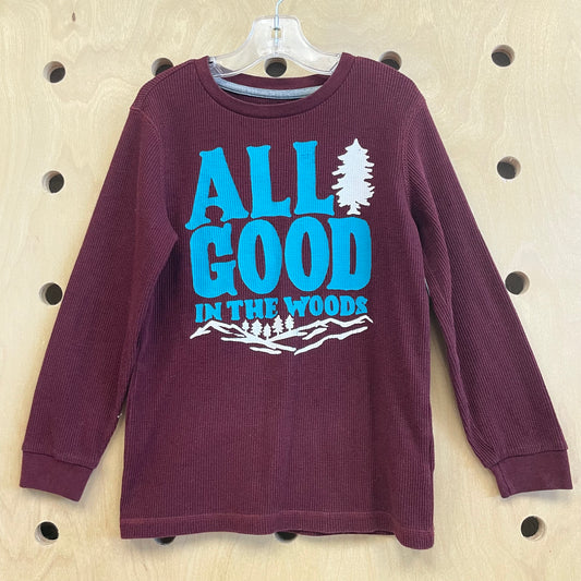 All Good in the Woods Thermal Shirt