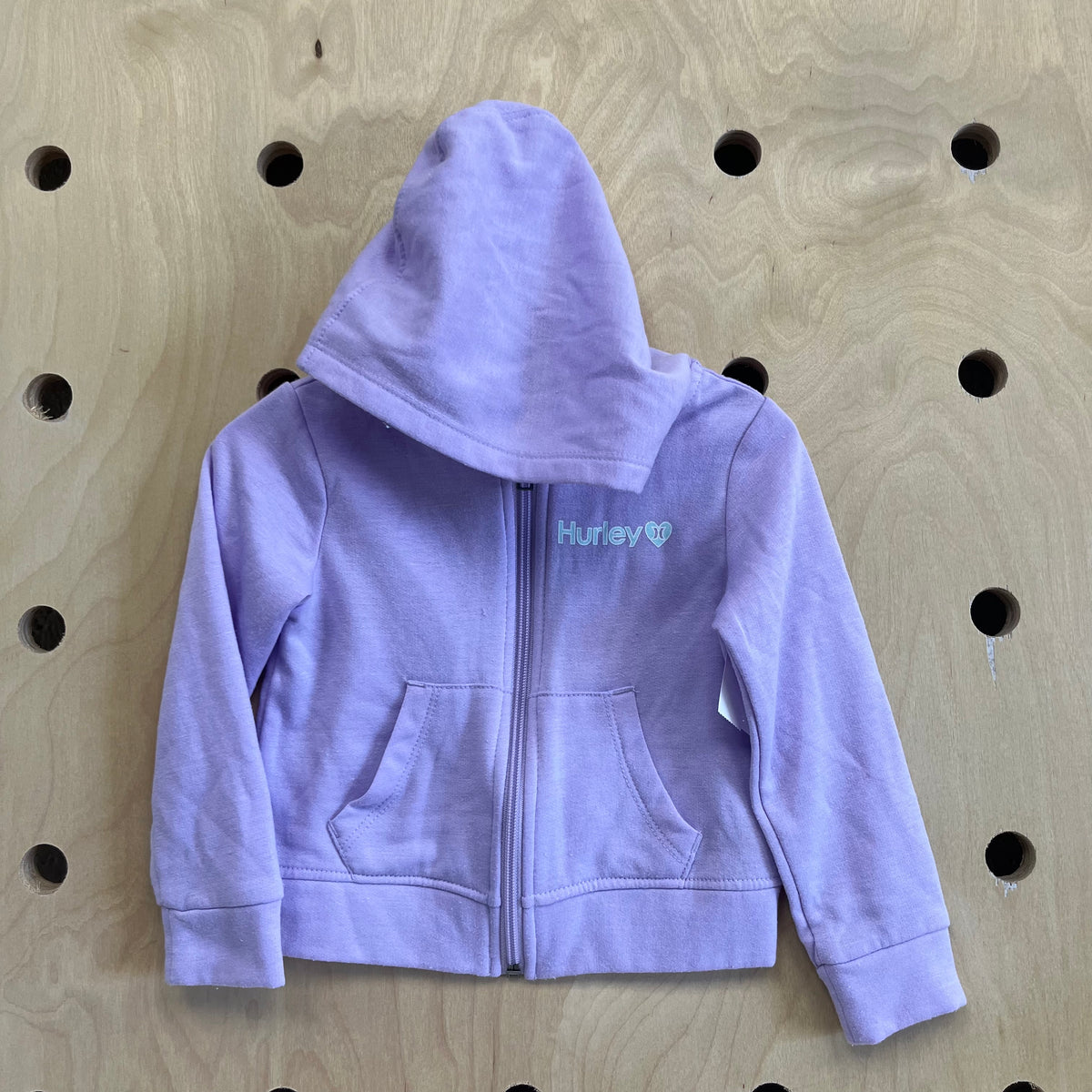 Purple Hurley Zip Hoodie