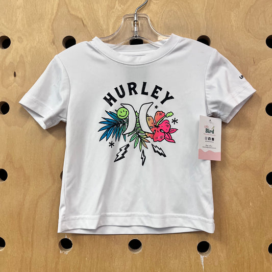 White Tropical UPF 50 Tee