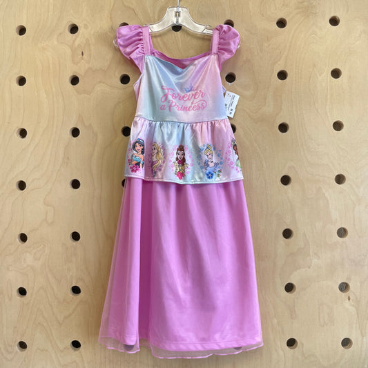 Pink Tulle Forever Princess Nightgown