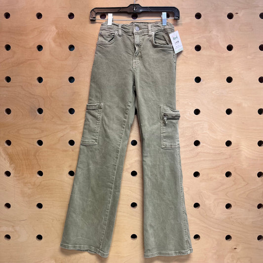 Green Cargo Denim