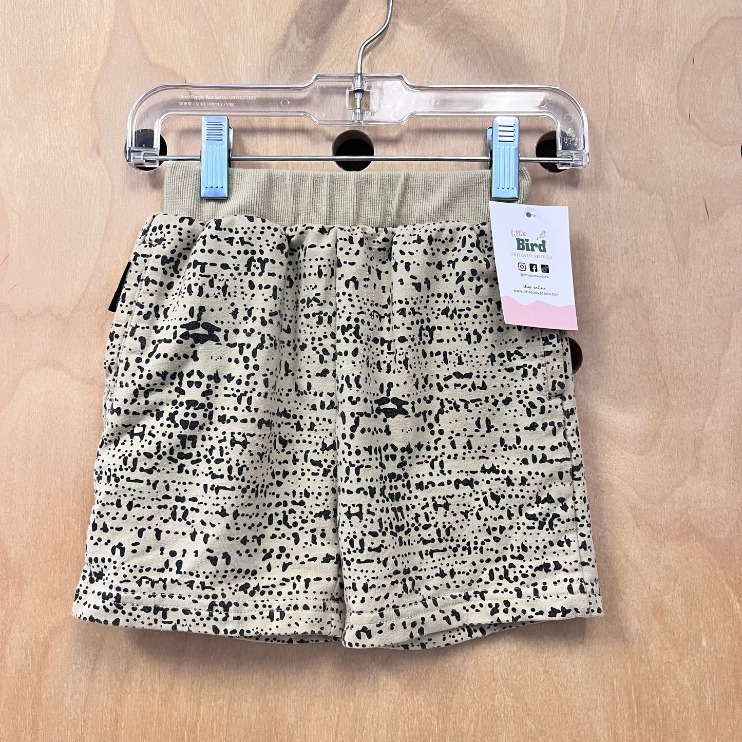 Yellow/Black Spotted Shorts
