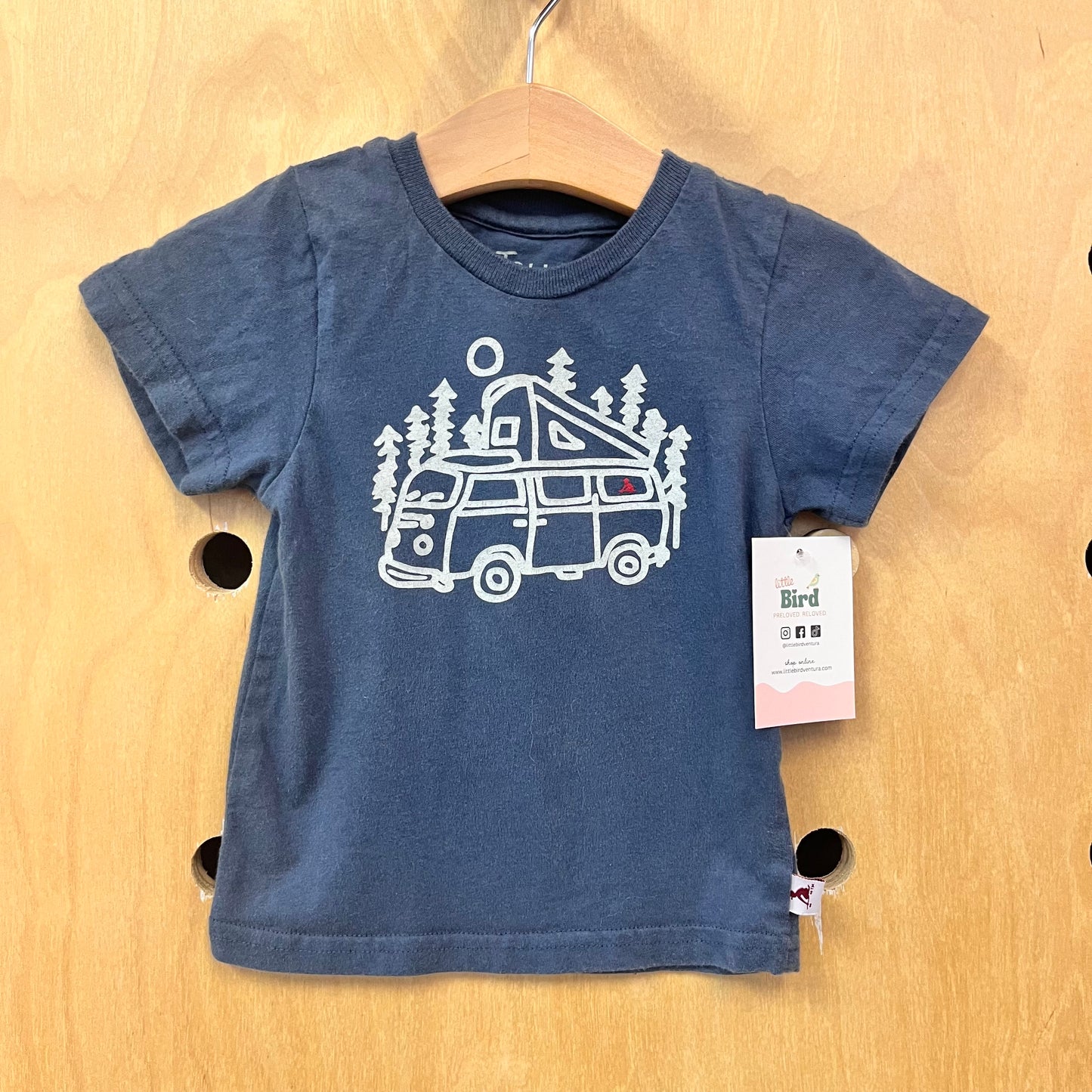 Blue Camper Bus Tee