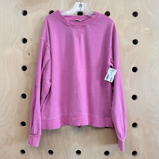 Pink Lightweight Crewneck