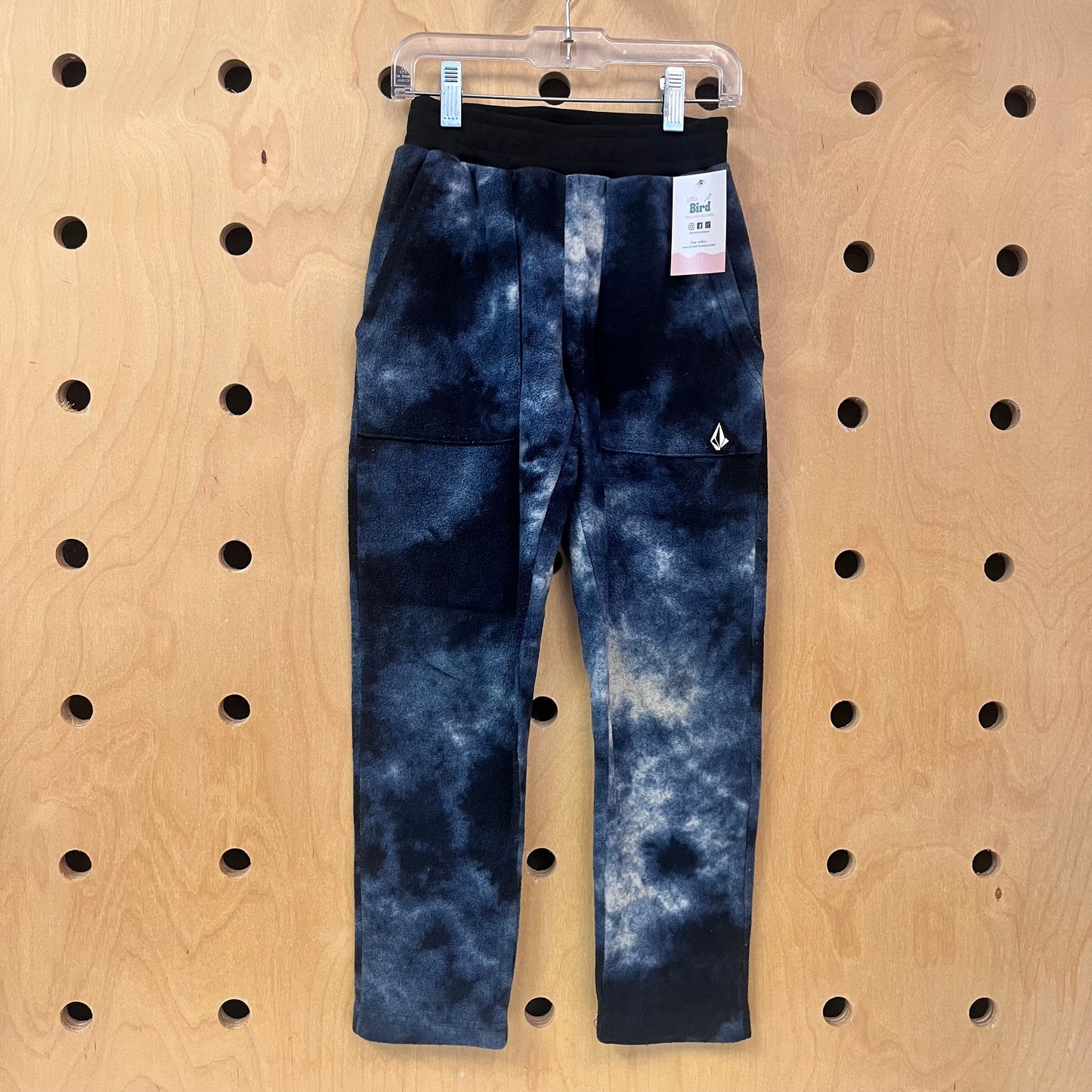 Blue Tie Die Fleece Pants