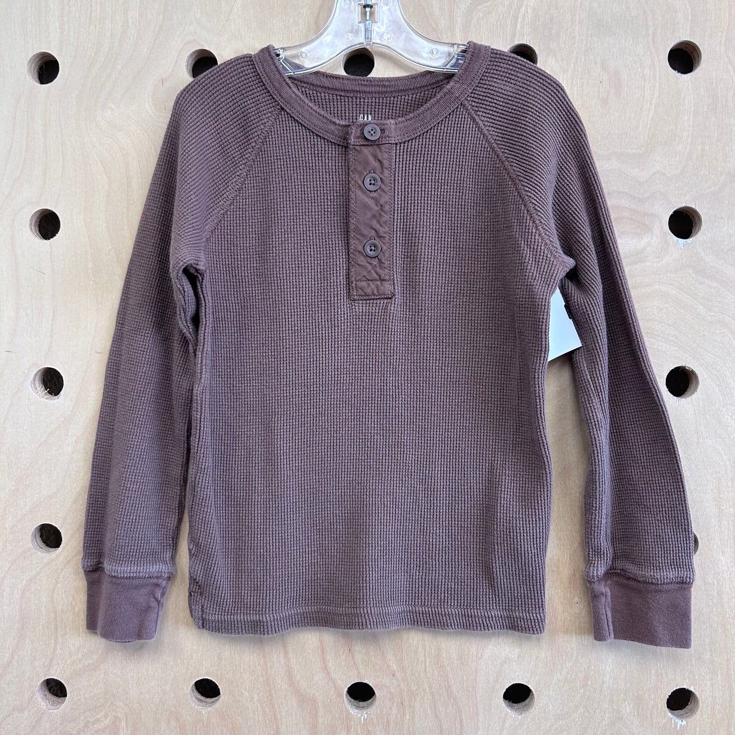 Brown Thermal LS Shirt
