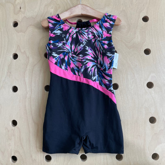 Black & Pink Leotard