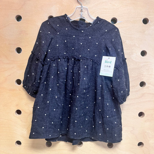 Black/White Polka Dot Dress