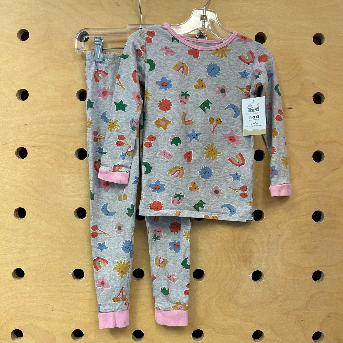 Grey Happy Things Pajamas