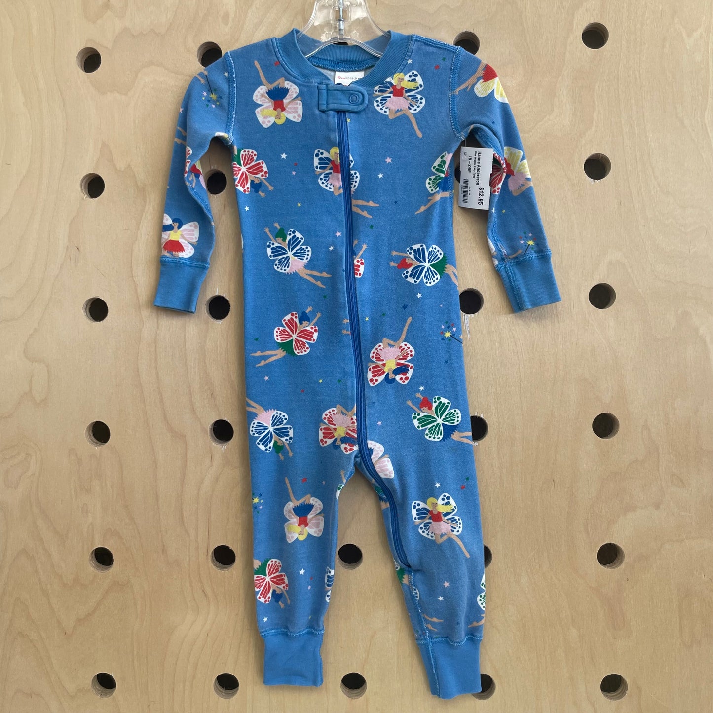 Blue Organic Fairy Zippy