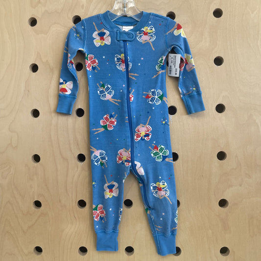 Blue Organic Fairy Zippy