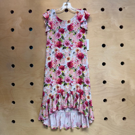 Pink/Green Bamboo Dress