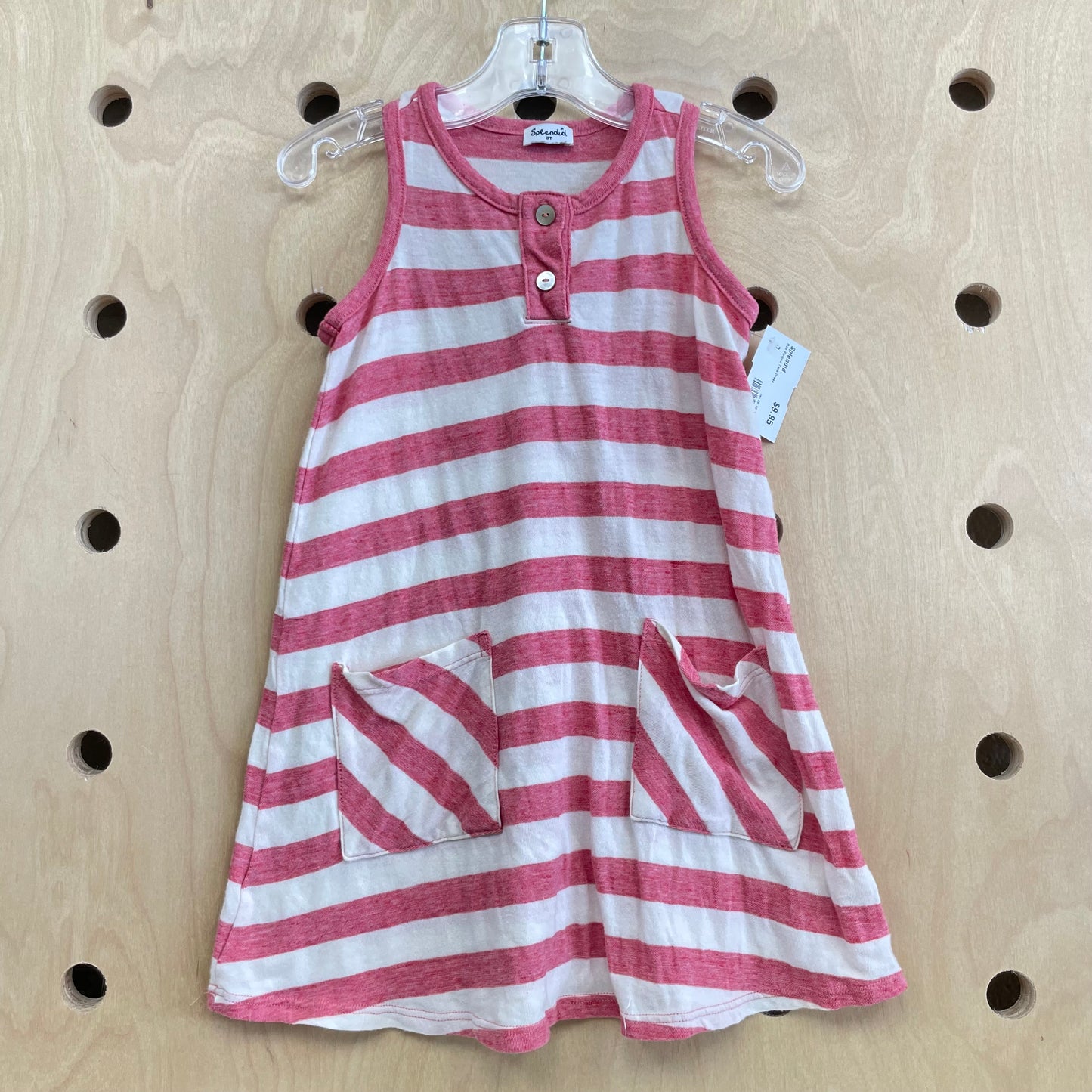 Red Striped Tank Dress
