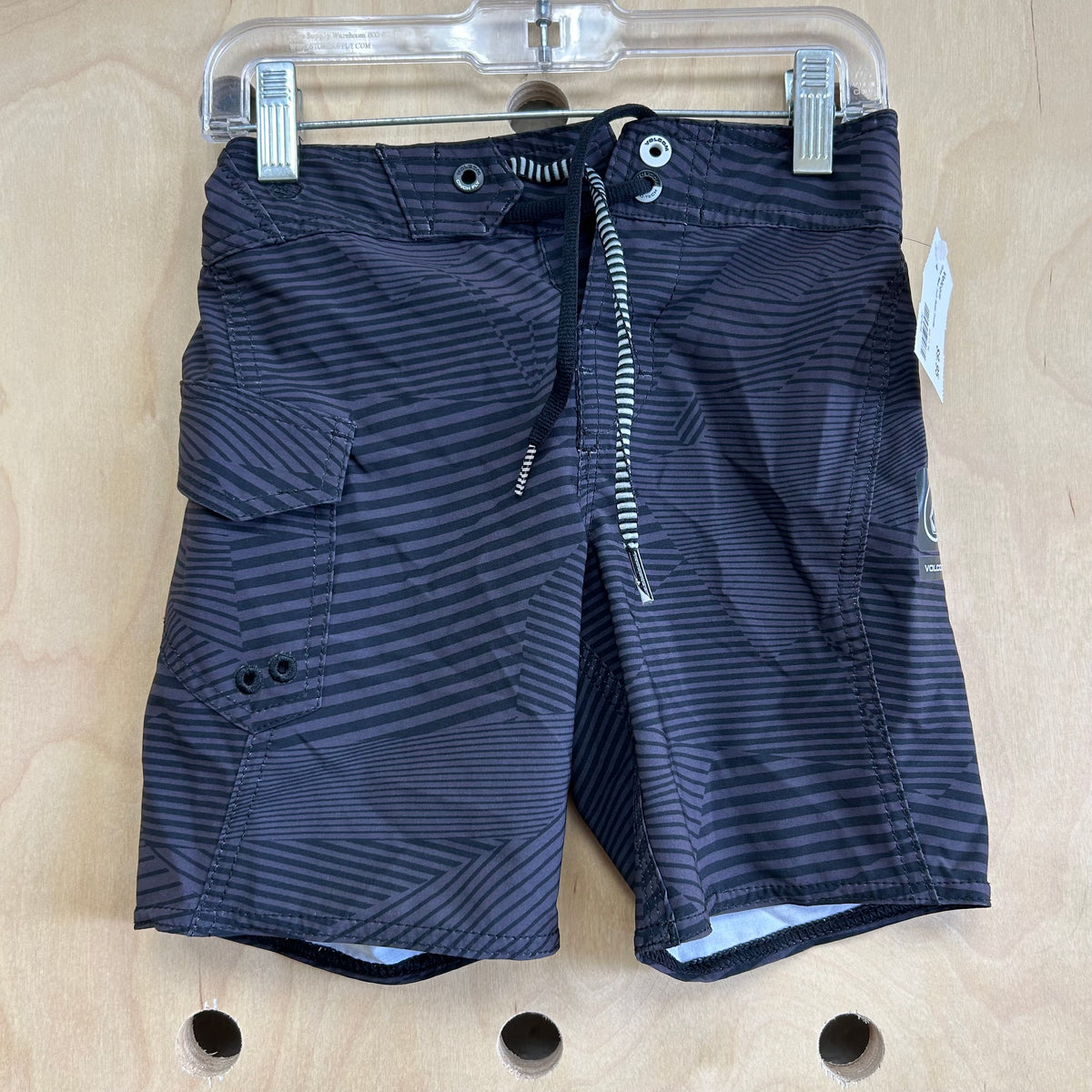 Grey Mod Tech Swim Trunks
