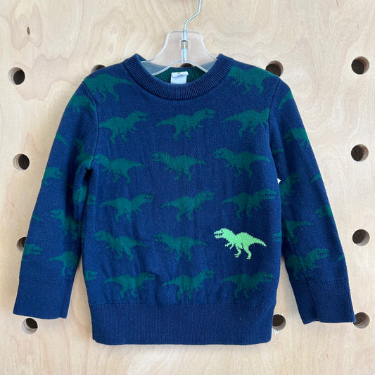 Navy Dinos Sweater