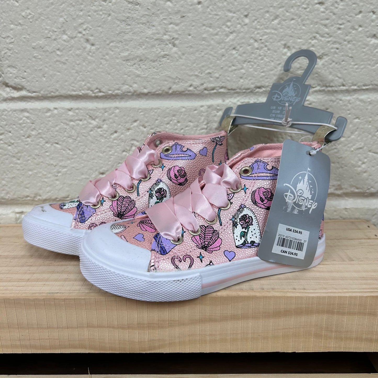 Pink Princess Hi Tops NEW!