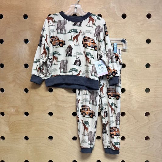 Cream Safari Bamboo Outfit