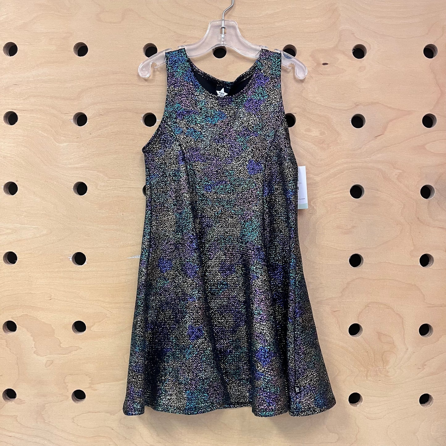 Black/Iridescent Sparkle Dress New!