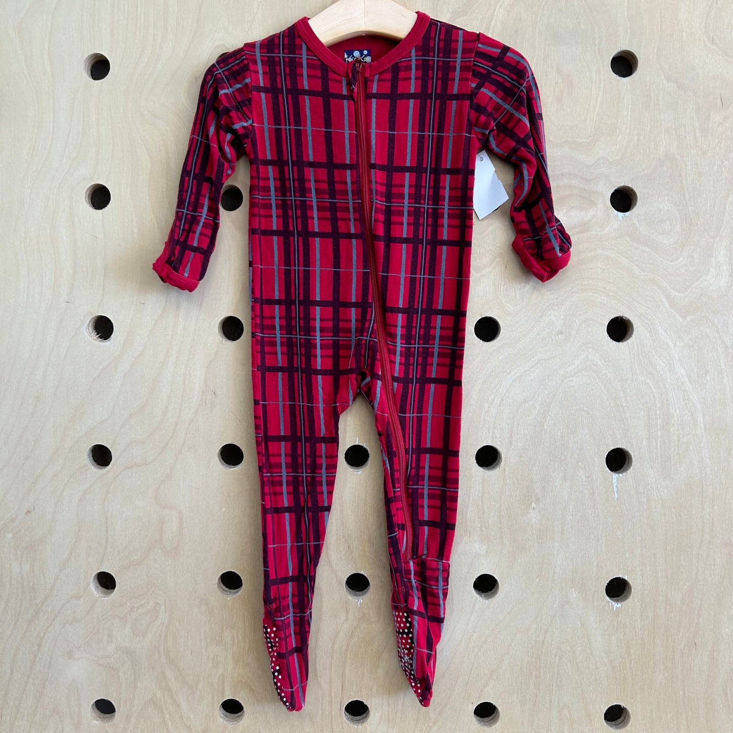 Red Plaid Bamboo Pajamas