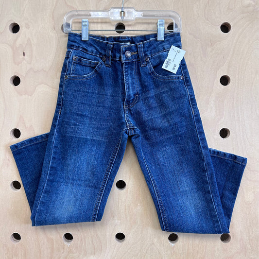 Skinny Fit Straight Leg Denim