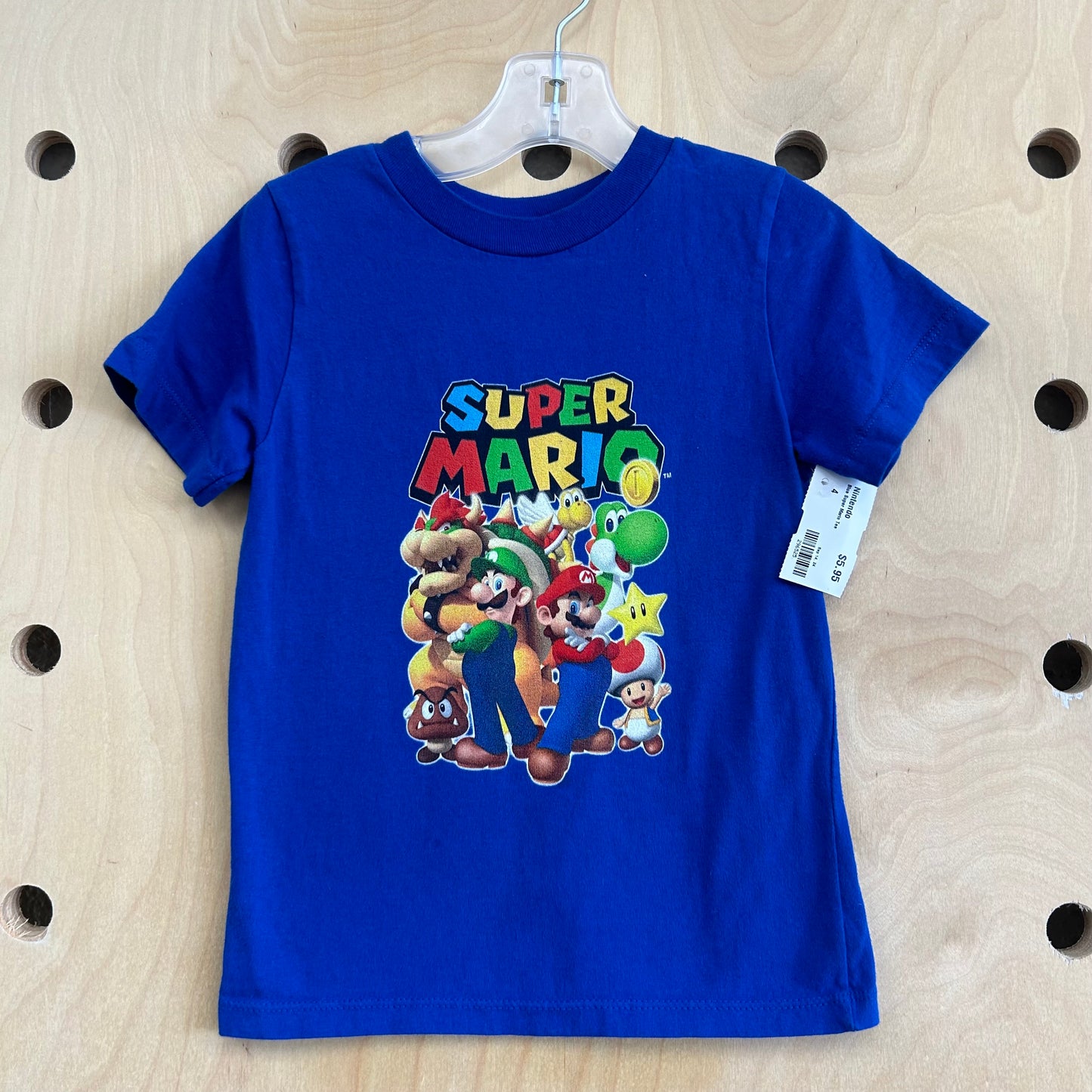 Blue Super Mario Tee