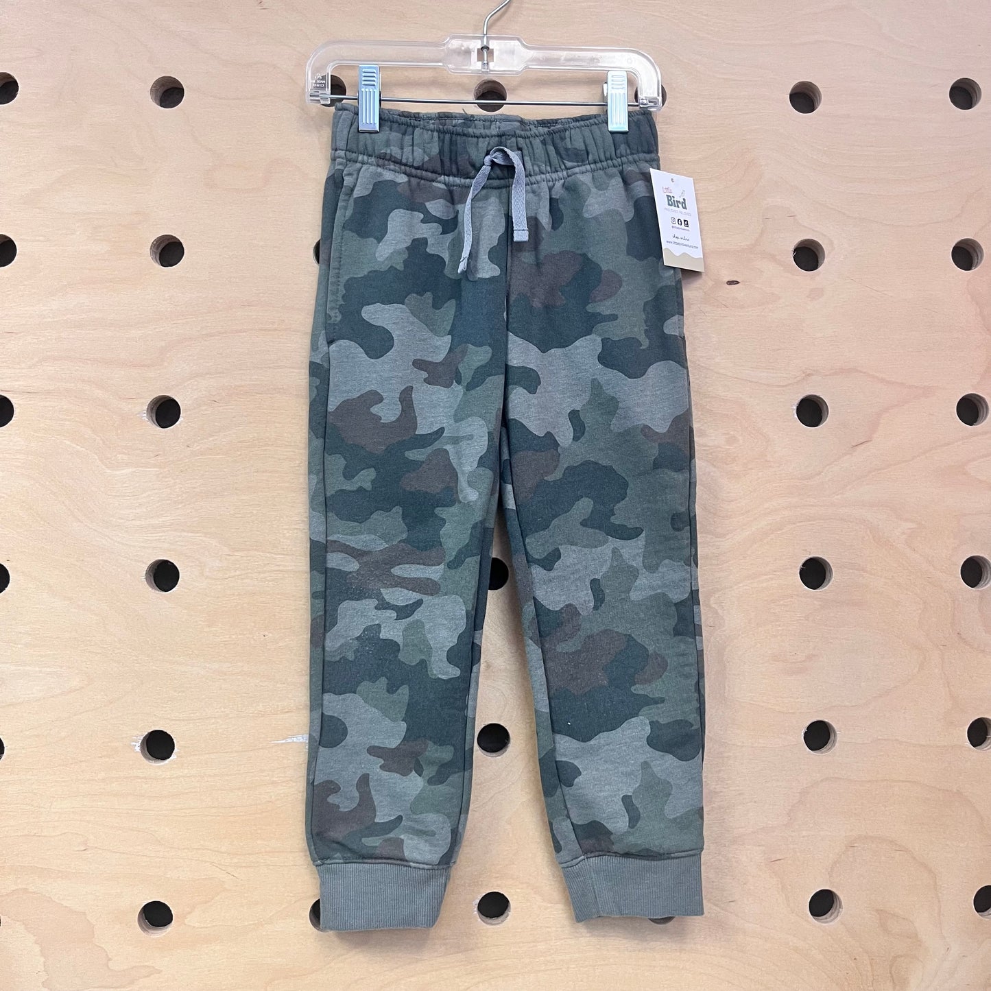 Camo Drawstring Joggers