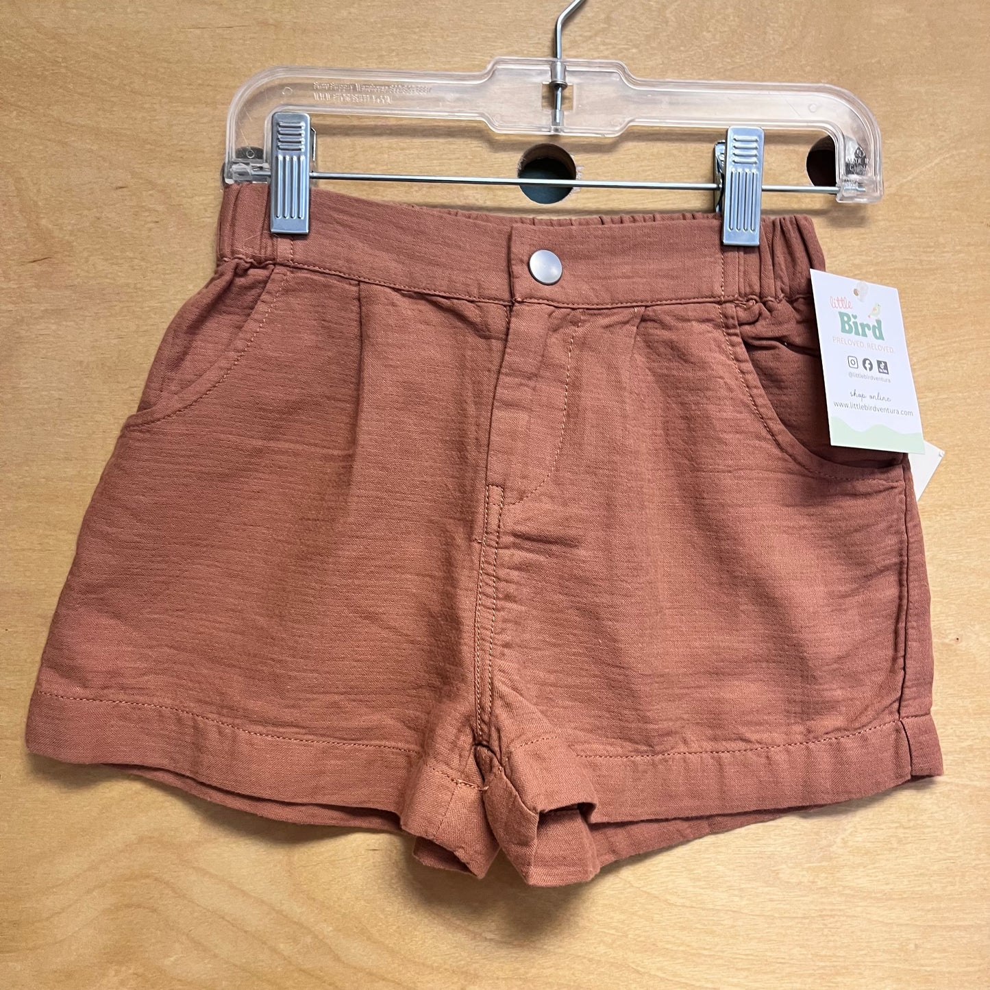 Brown Pull On Shorts NEW!!
