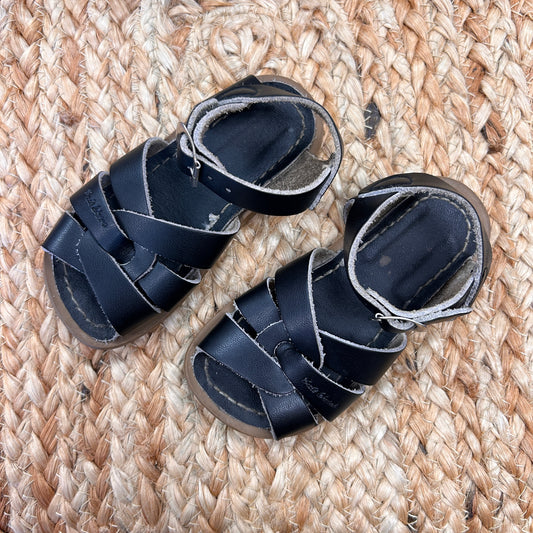 Espresso Buckle Salt Water Sandals