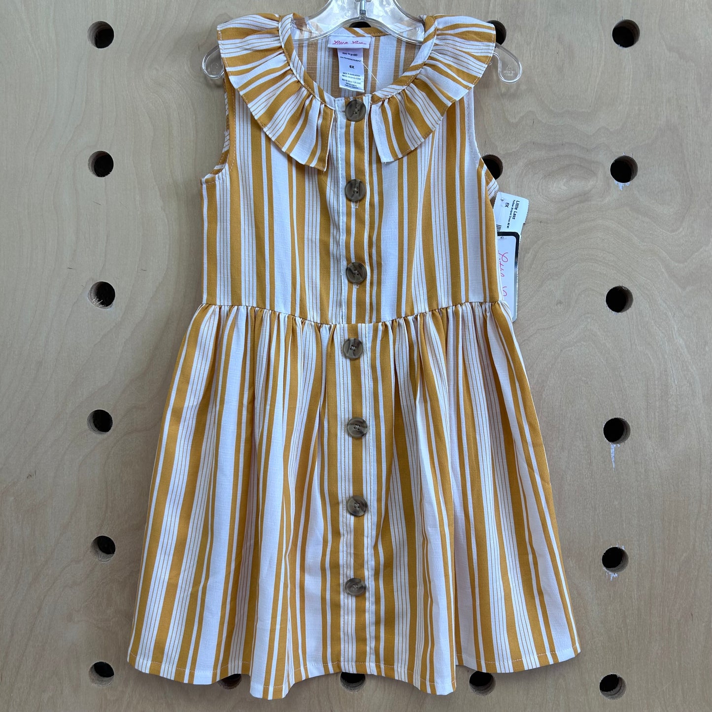 Yellow Striped Dress NEW!