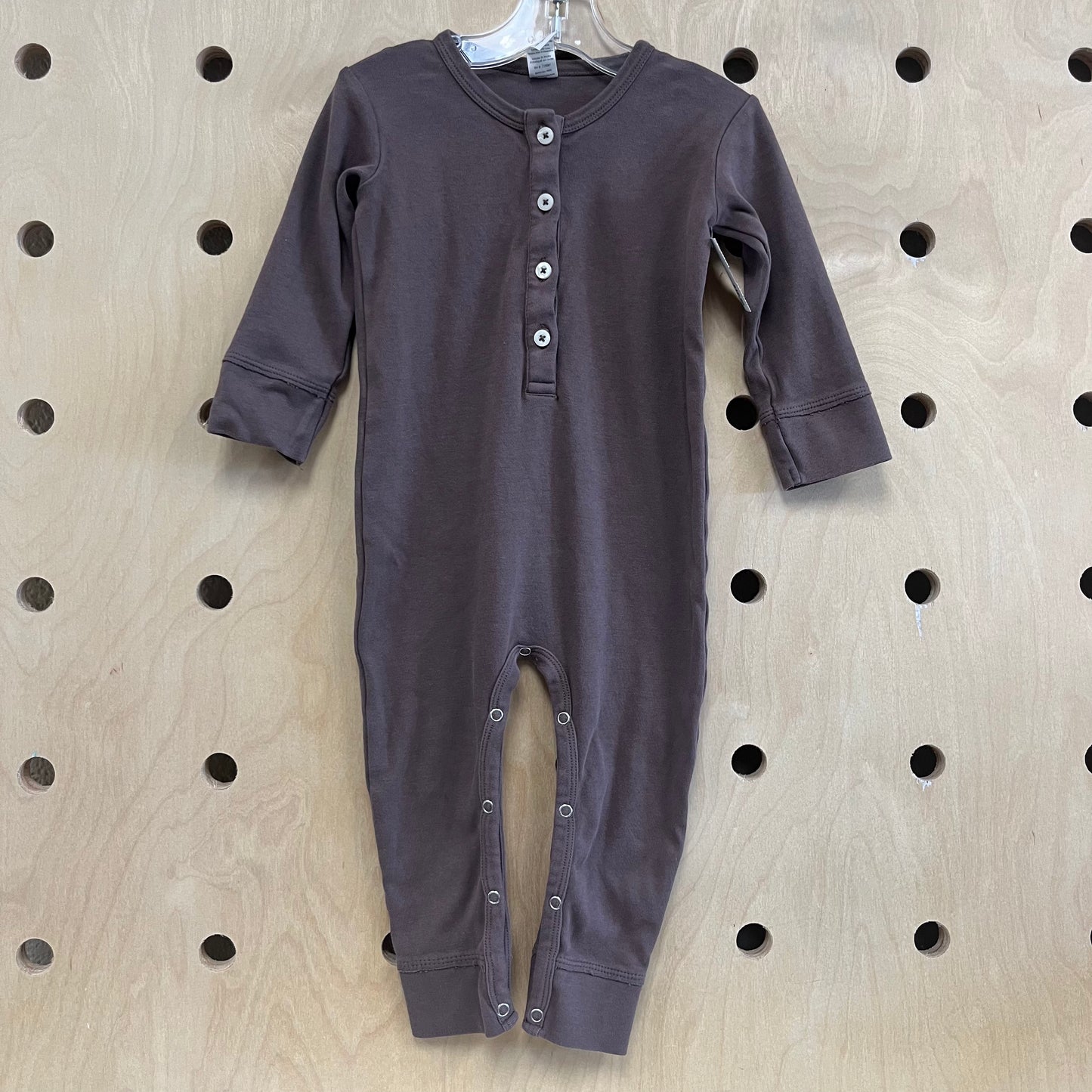 Dusty Brown Romper