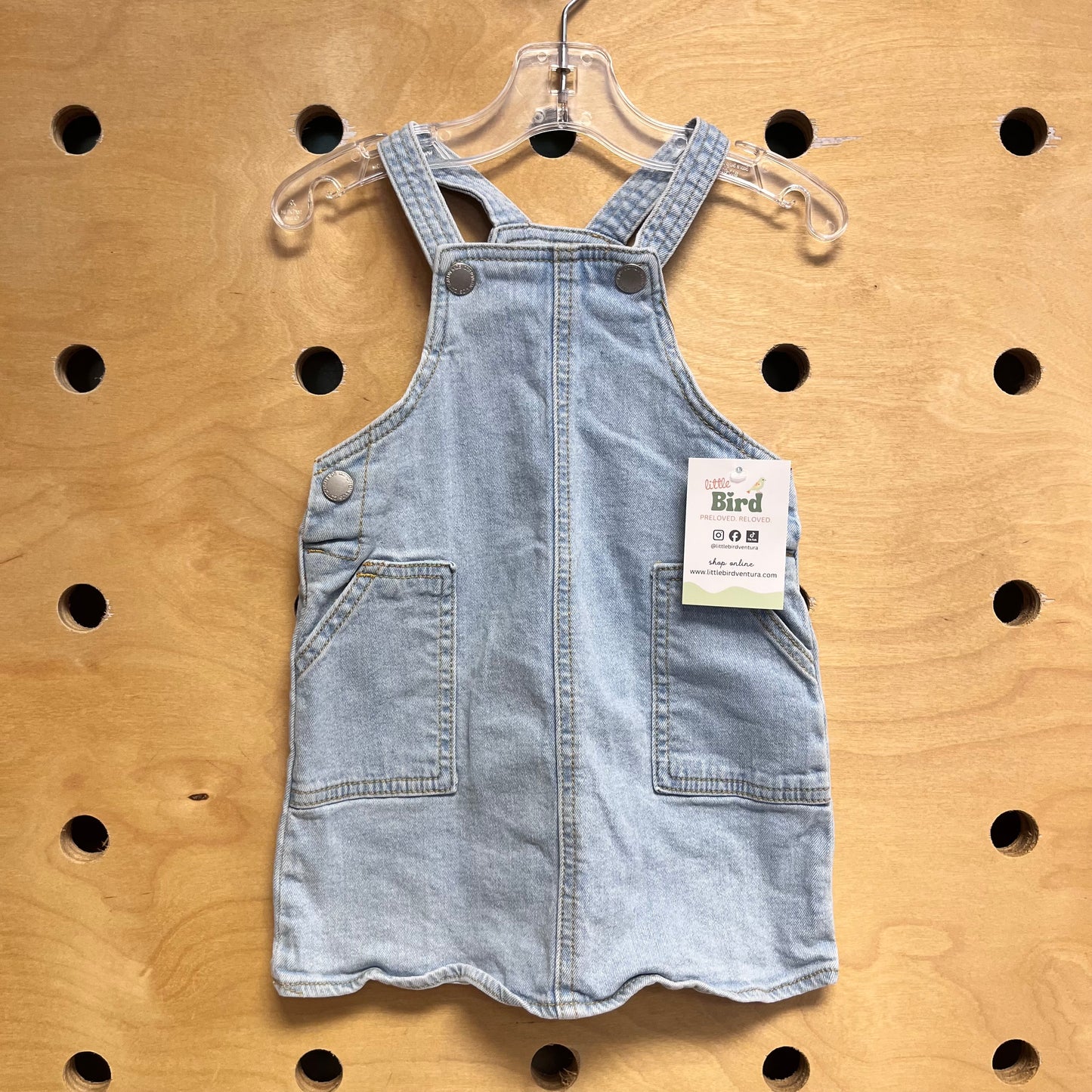 Light Wash Denim Skirtall