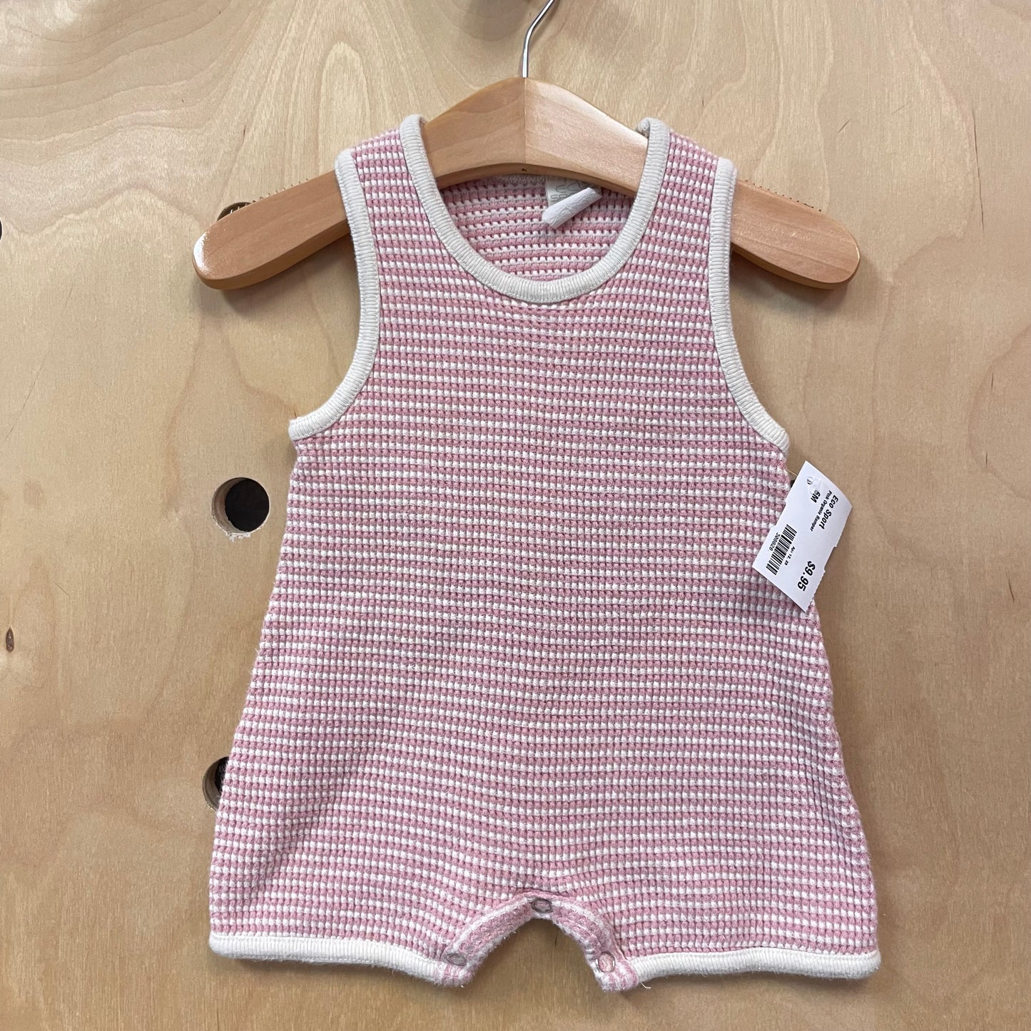 Pink Organic Romper