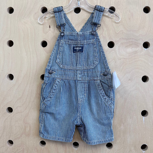 Denim Striped Shortalls NEW!