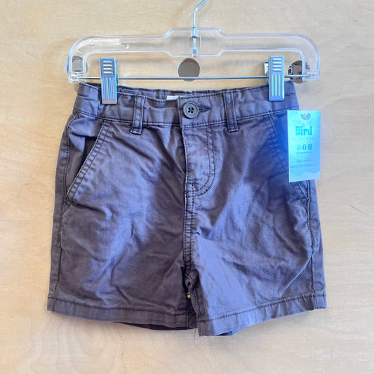 Brown Denim Shorts