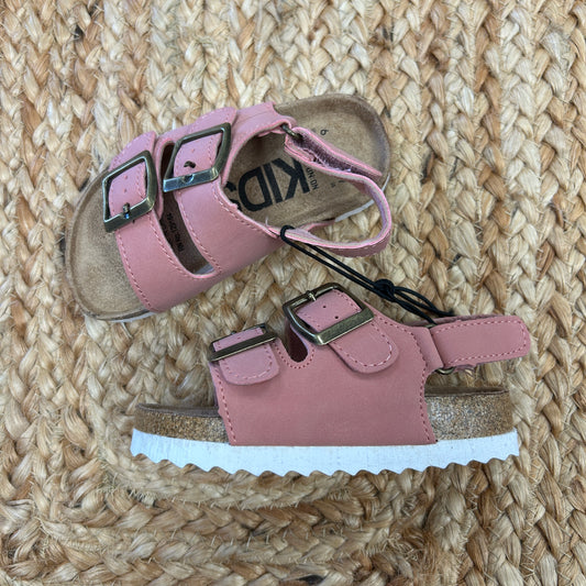 Pink Cork Buckle Sandals NEW!