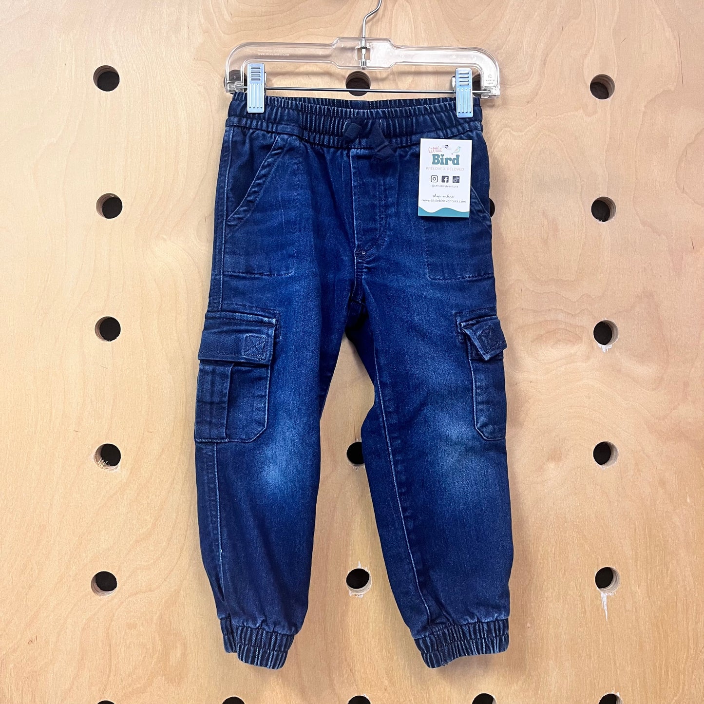 Cargo Denim Joggers