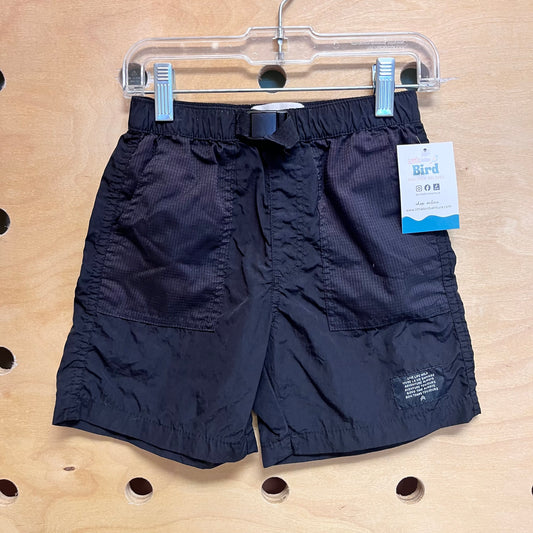 Black Quick Dry 'Live Life Wild' Shorts