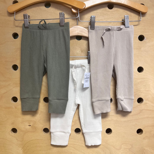 3pc. Ribbed Soft Pants NEW!