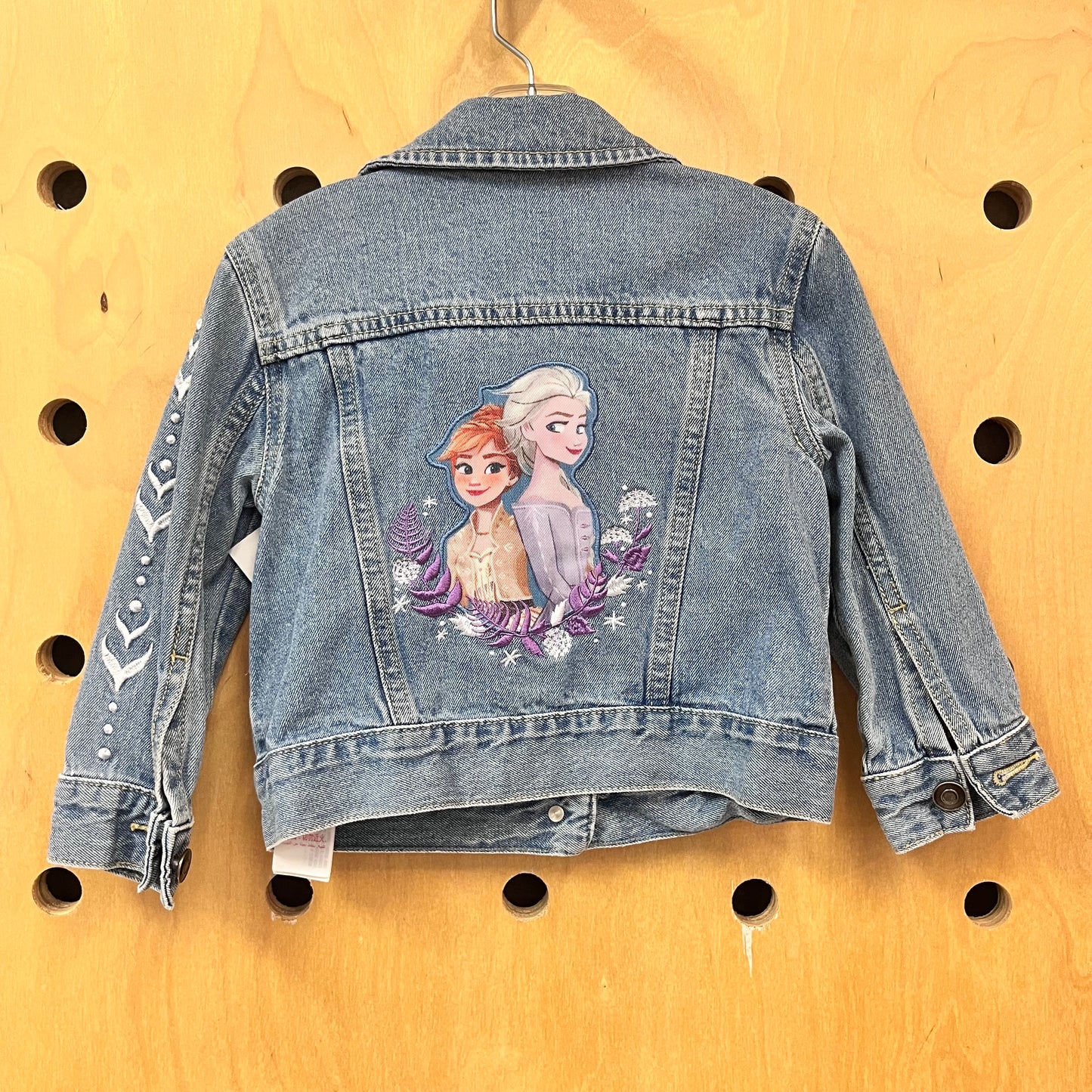 Embroidered Elsa Denim Jacket