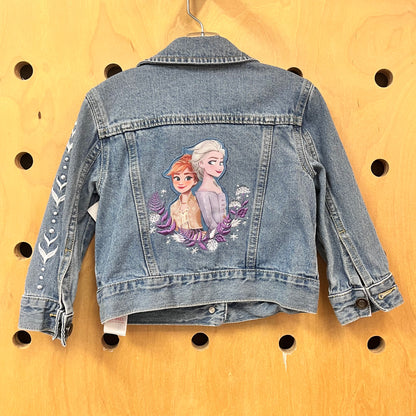 Embroidered Elsa Denim Jacket
