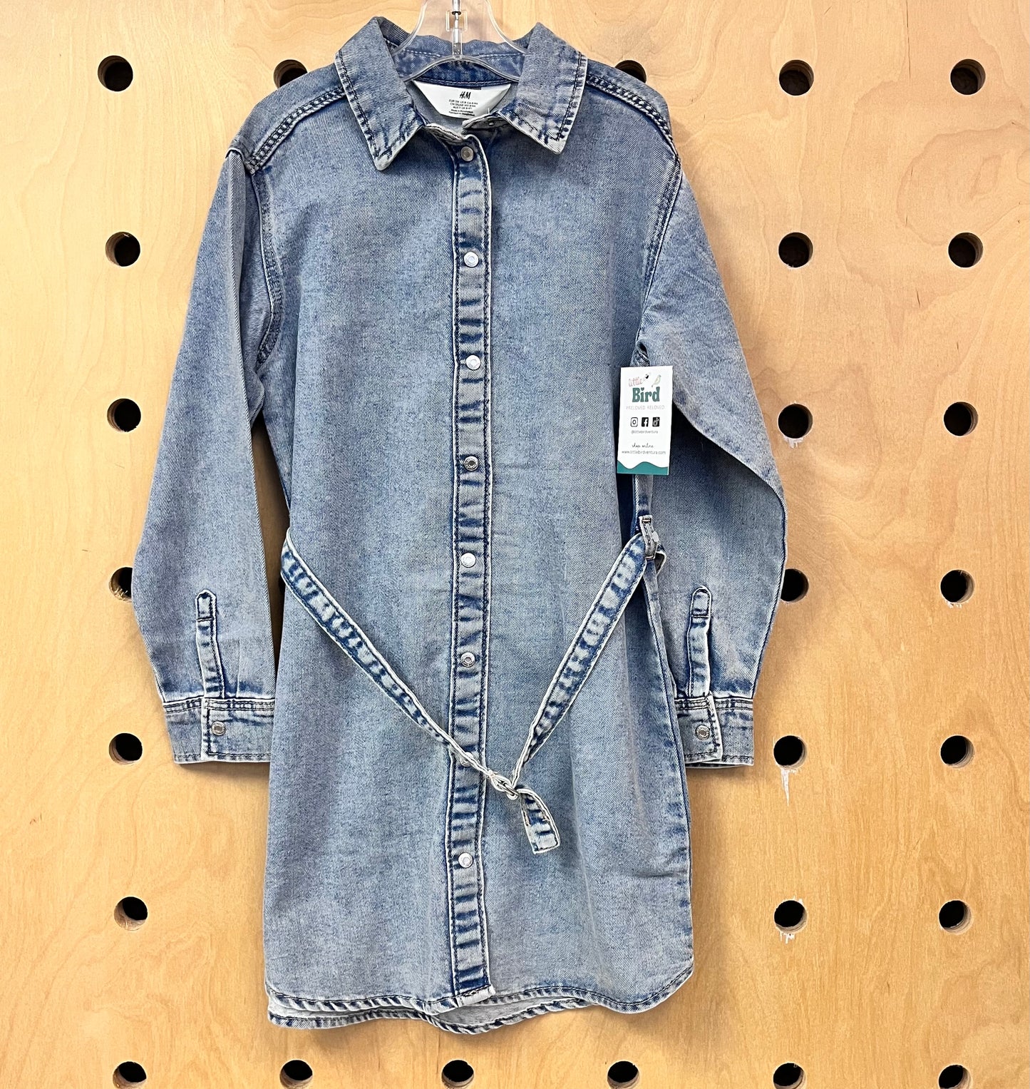 Denim Snap Dress NEW!