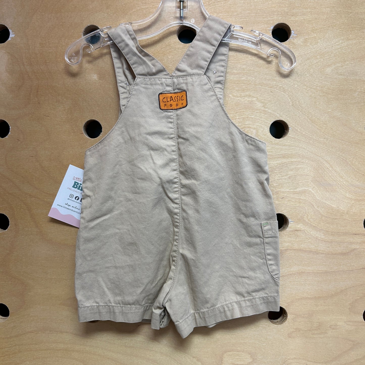 Classic Pooh Y2K Shortalls