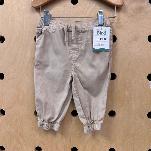 Tan Joggers