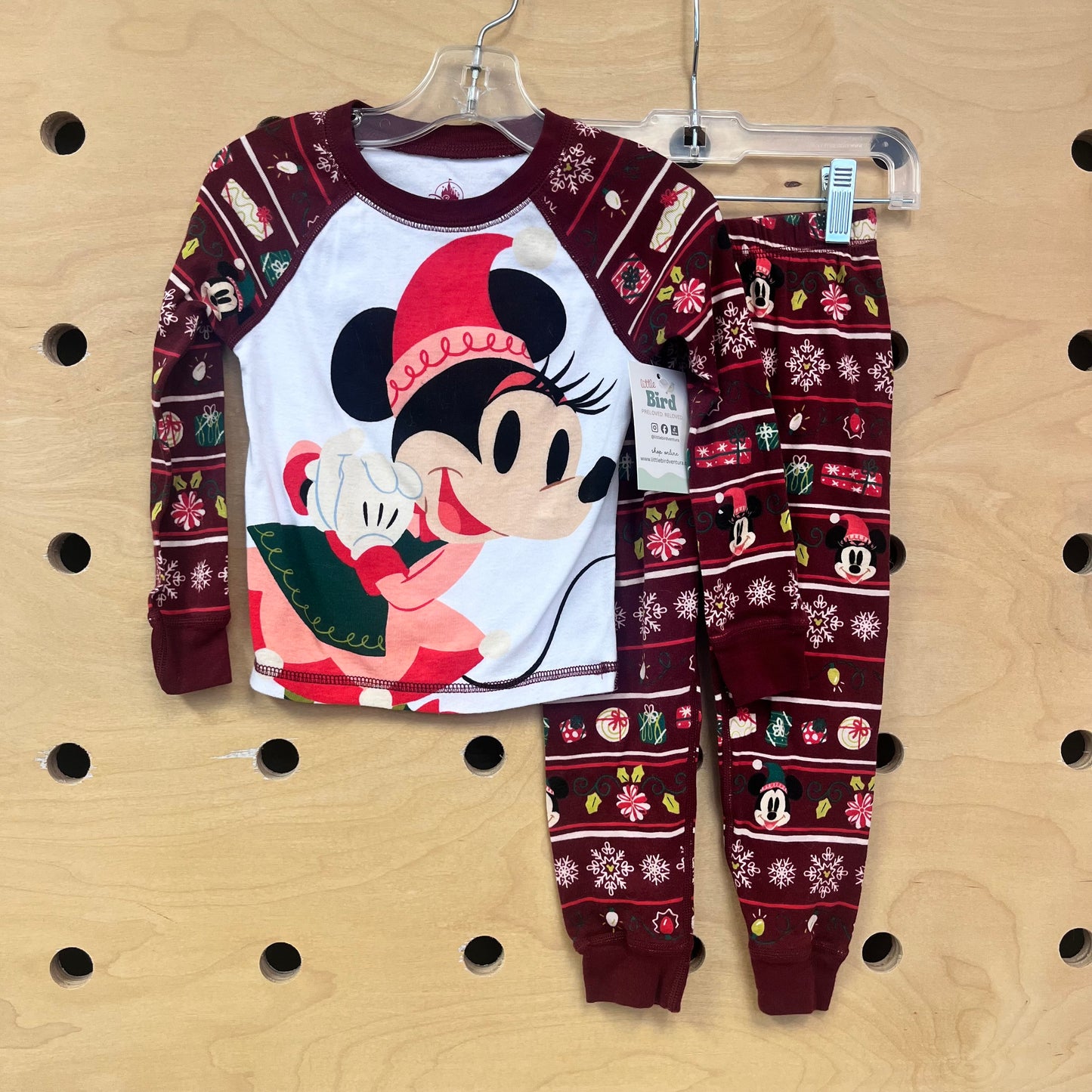 Burgundy Minnie Pajamas